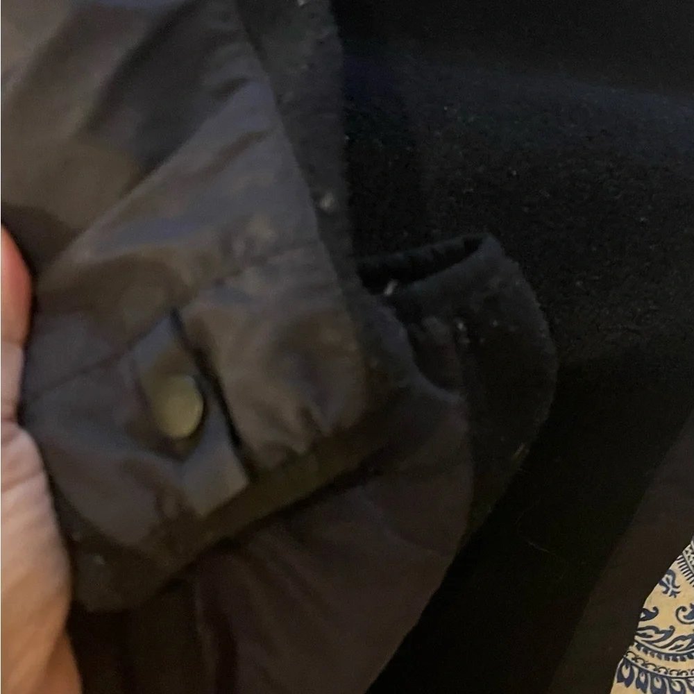 Vintage The North Face Polar Fleece Nylon Trim Jacket